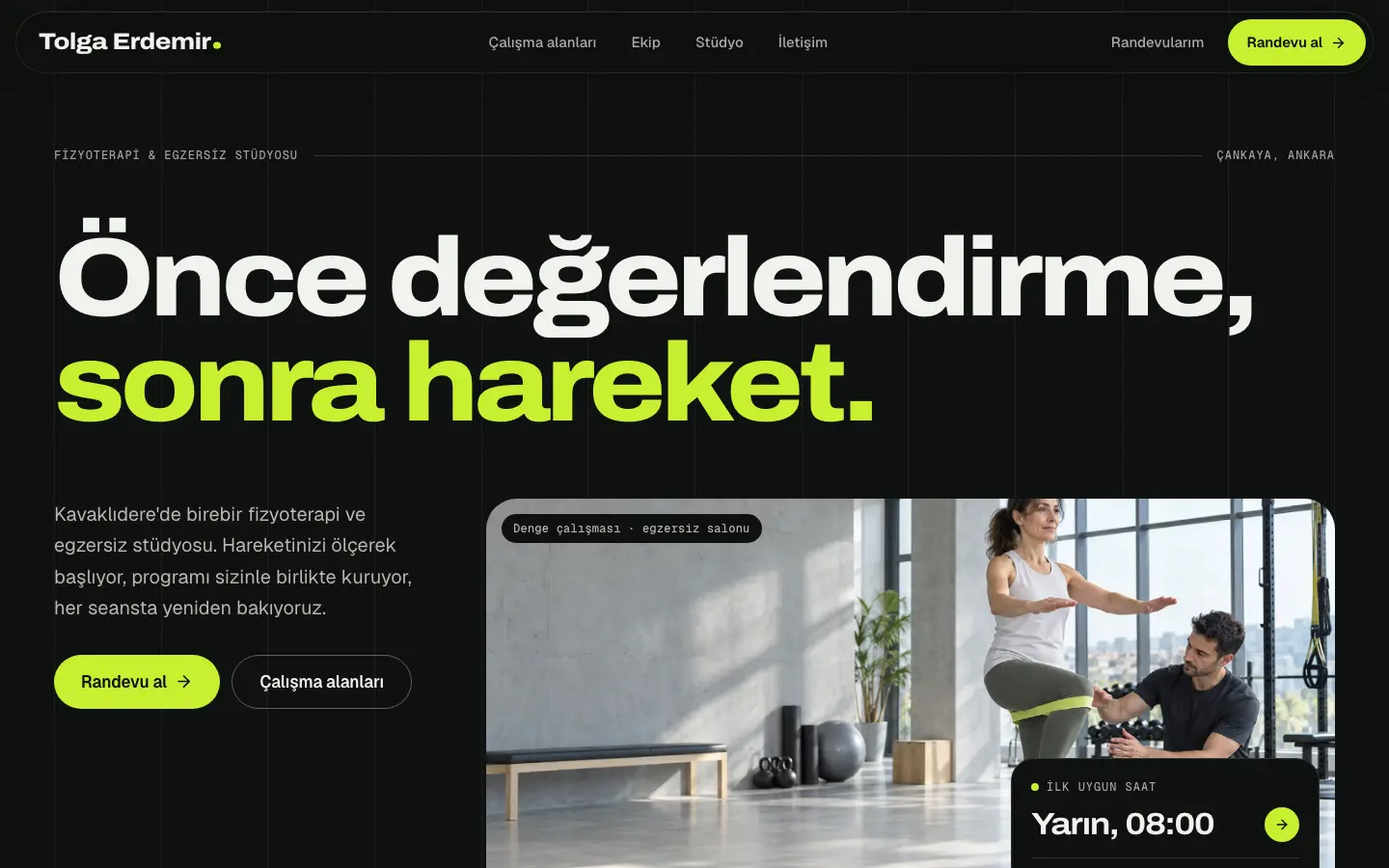 Nergis web sitesi tasarımı — ana sayfa önizlemesi