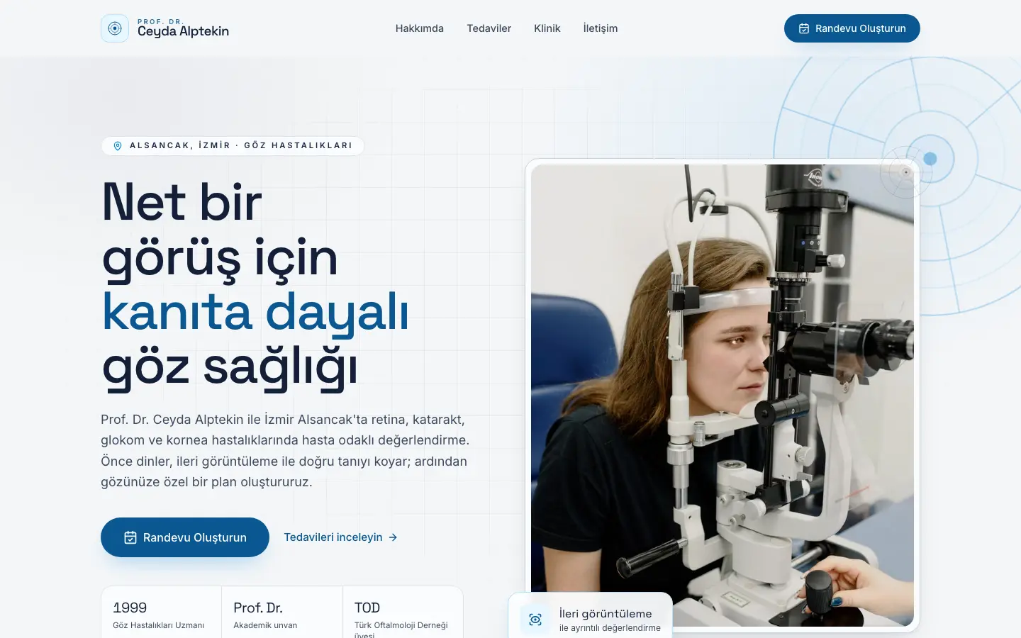 Sümbül web sitesi tasarımı — ana sayfa önizlemesi